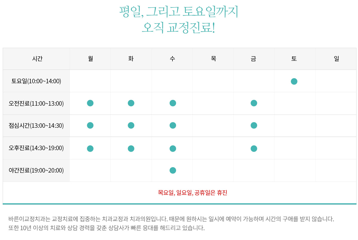 진료시간